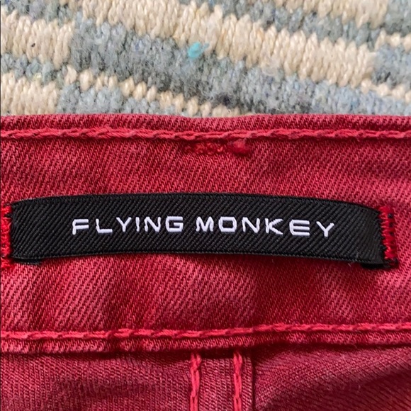 Red Skinny Jeans - Picture 2 of 3